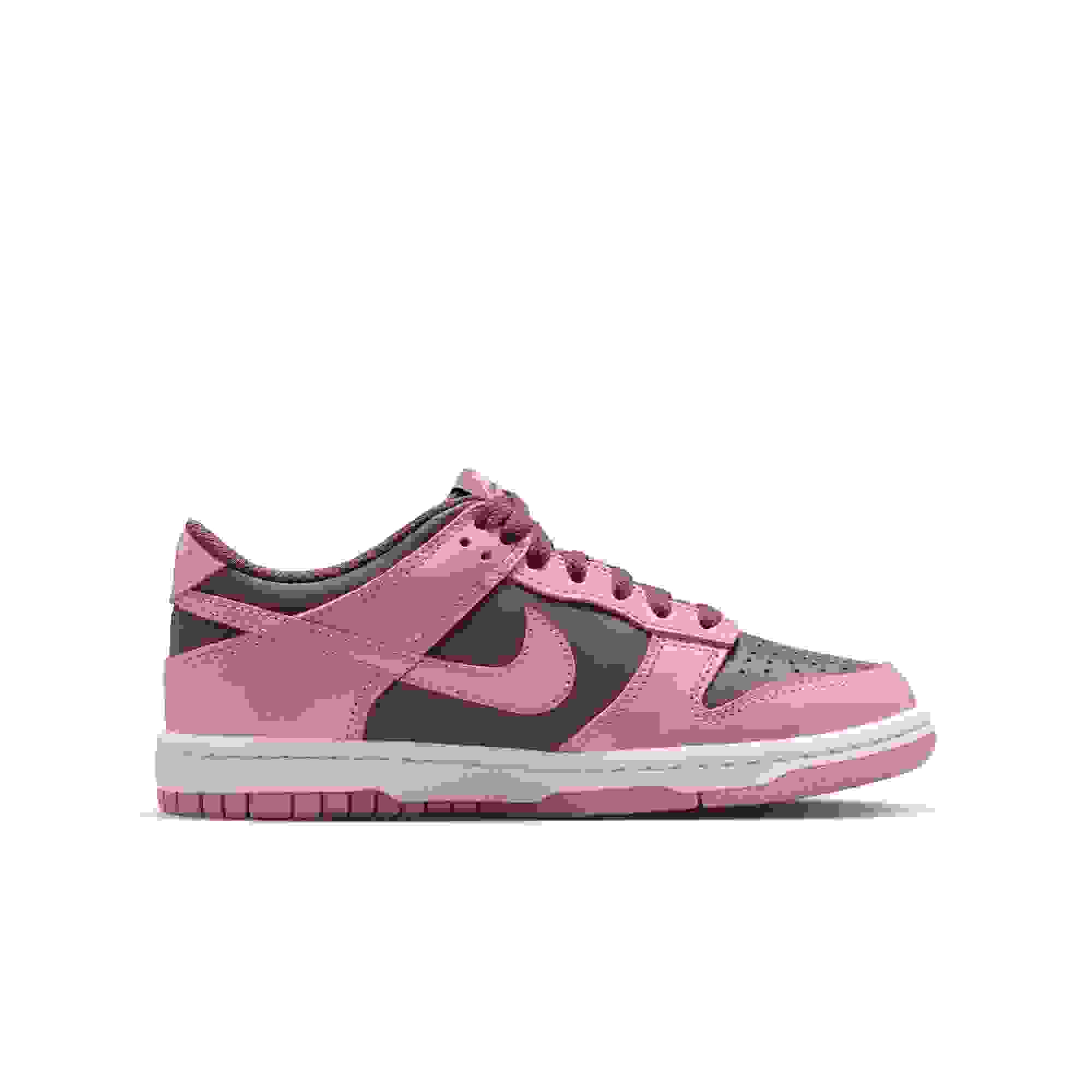 Nike Dunk Low Grade School Girls' "Tattoo/Lt Magenta/Pale Ivory" Shoe